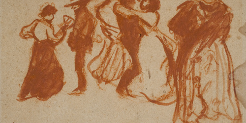 image for: Ricard Canals - Escena de ball - Cap a 1910