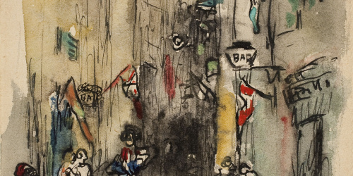 image for: Ricard Canals - Carrer de Marsella - Cap a 1910