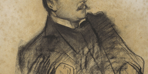 image for: Ramon Casas - Retrat d&#039;Ermete Zacconi - 1901