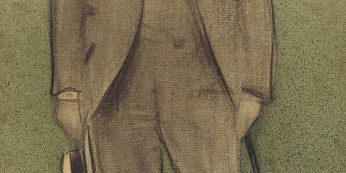 image for: Ramon Casas - Retrat de Salvador Vilaregut - Cap a 1897-1899