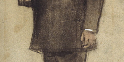 image for: Ramon Casas - Retrat d&#039;Emili Vilanova - Cap a 1897-1899