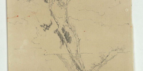 image for: Marià Fortuny - Estudi per al quadre «Platja de Portici» - Cap a 1874