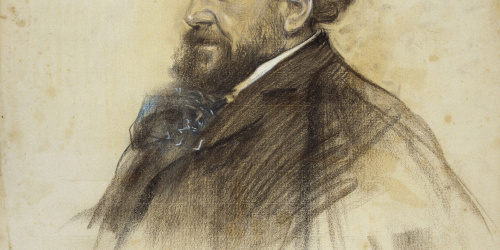 image for: Ramon Casas - Retrat d'Octave Uzanne - 1905-1906