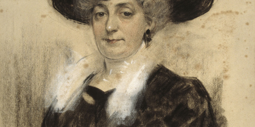 image for: Ramon Casas - Retrat de Pepita Teixidor - 1910