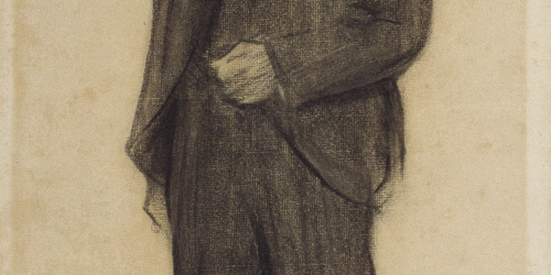 image for: Ramon Casas - Retrat de Joaquim Torres-García - Cap a 1901