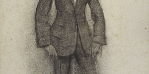 image for: Ramon Casas - Retrat d&#039;Ismael Smith - Cap a 1906