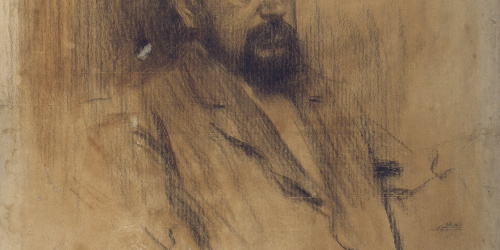 image for: Ramon Casas - Retrat de Joaquim Sorolla - 1904