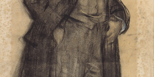 image for: Ramon Casas - Retrat de Celestí Sadurní - Cap a 1900-1901