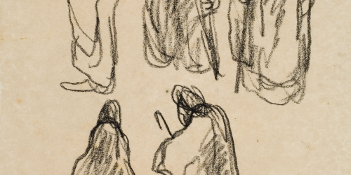 image for: Isidre Nonell - Apunt de figures - Cap a 1911