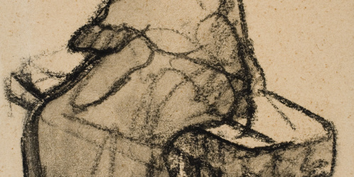 image for: Isidre Nonell - Dona asseguda - Cap a 1909-1911