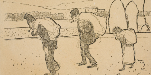 image for: Isidre Nonell - Els drapaires - 1895