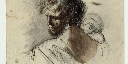 image for: Marià Fortuny - Cap de marroquí - Cap a 1860-1862