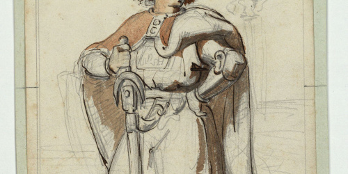 image for: Marià Fortuny - Rei medieval - Cap a 1856-1858