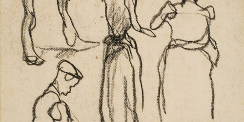 image for: Isidre Nonell - Apunt de figures - Cap a 1911