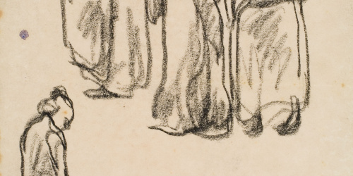 image for: Isidre Nonell - Apunt de dones - Cap a 1911