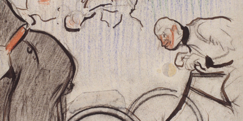 image for: Ramon Casas - ¡Oh, el ciclismo! - Cap a 1898