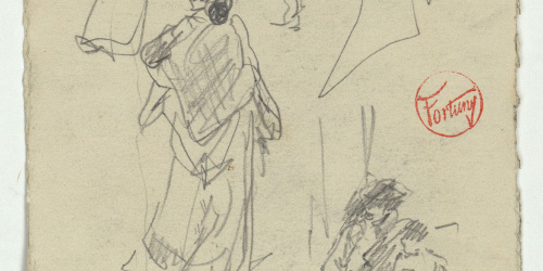 image for: Marià Fortuny - Figures - Cap a 1866-1872