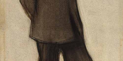 image for: Ramon Casas - Retrat d&#039;Isidre Nonell - Cap a 1897-1899