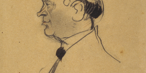 image for: Ramon Casas - Retrat de Josep Clarà - Primer quart del segle XX