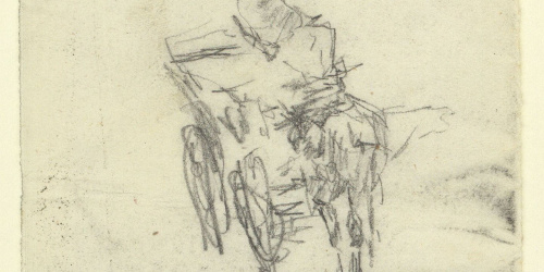 image for: Marià Fortuny - Estudi per al quadre «Platja de Portici» - Cap a 1874