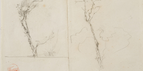 image for: Marià Fortuny - Estudi per al quadre «Platja de Portici» - Cap a 1874