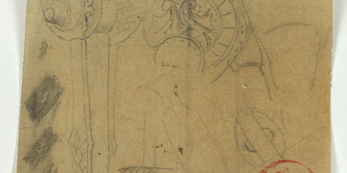 image for: Marià Fortuny - Calc de diversos objectes - Cap a 1870-1872