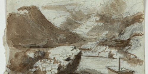 image for: Marià Fortuny - Paisatge - Cap a 1853-1856