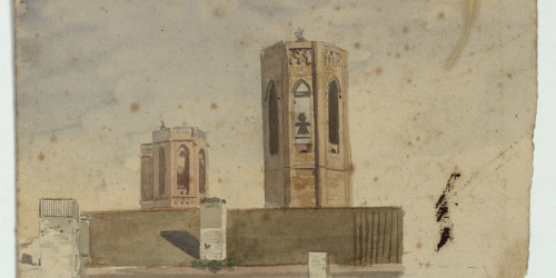 image for: Marià Fortuny - Pedralbes - Cap a 1856-1858