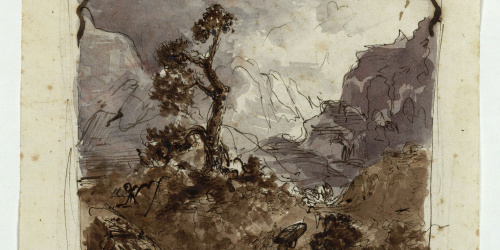 image for: Marià Fortuny - Paisatge - Cap a 1853-1856