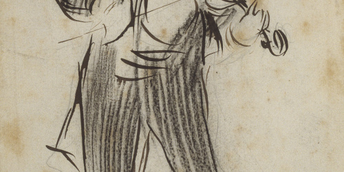 image for: Ramon Casas - El violinista Eugène Ysaÿe - 1896