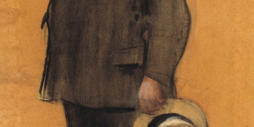 image for: Ramon Casas - Retrat de Francesc Miquel i Badia - Cap a 1897-1899