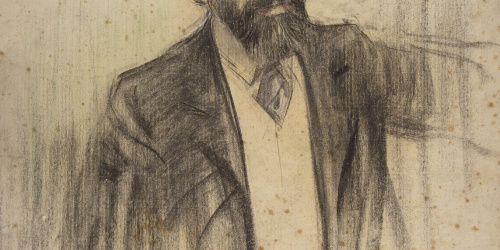 image for: Ramon Casas - Retrat de Luis Morote - Cap a 1904-1905