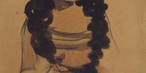 image for: Ramon Casas - Bust de dona - Cap a 1899