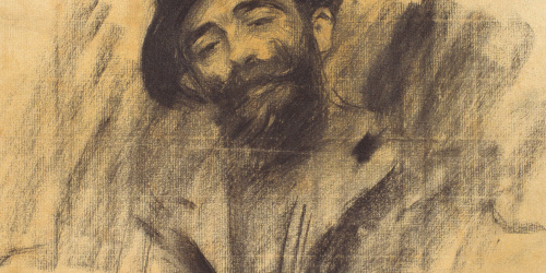 image for: Ramon Casas - Retrat d&#039;Eliseu Meifrèn - Cap a 1902