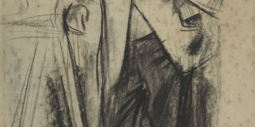 image for: Ramon Casas - Retrat d&#039;Antonin Mercié - Cap a 1900