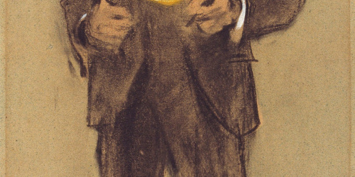 image for: Ramon Casas - Retrat de Segundo Matilla - Cap a 1897-1899