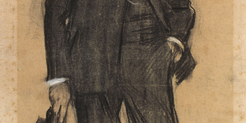 image for: Ramon Casas - Retrat de Frederic Masriera - Cap a 1897-1899