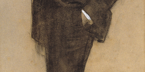 image for: Ramon Casas - Retrat de Josep Masriera - Cap a 1897-1899