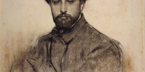 image for: Ramon Casas - Retrat de Joan Manén - Cap a 1903