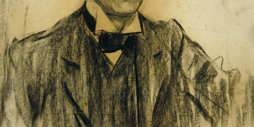 image for: Ramon Casas - Retrat de Ramiro de Maeztu - Madrid, cap a 1904-1905