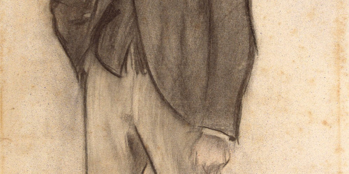 image for: Ramon Casas - Retrat de Ramon Llisas - Cap a 1897-1899