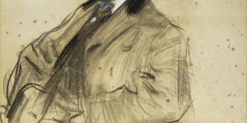 image for: Ramon Casas - Retrat d&#039;Oleguer Junyent - 1904