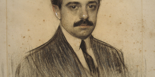 image for: Ramon Casas - Retrat de Romà Jori - 1914