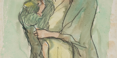 image for: Ricard Canals - Gitana amb nen - Cap a 1896-1900