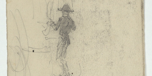 image for: Marià Fortuny - Figura masculina - Cap a 1871