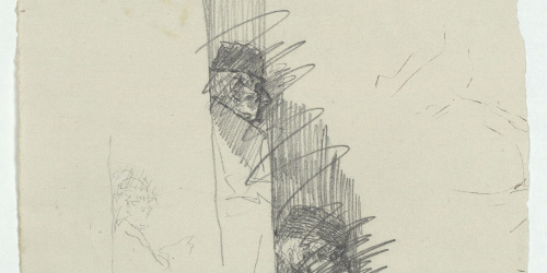 image for: Marià Fortuny - Caps masculins - Cap a 1863-1866