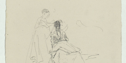 image for: Marià Fortuny - Figures femenines - Cap a 1867-1872