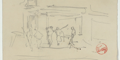 image for: Marià Fortuny - Figures - Cap a 1863-1866