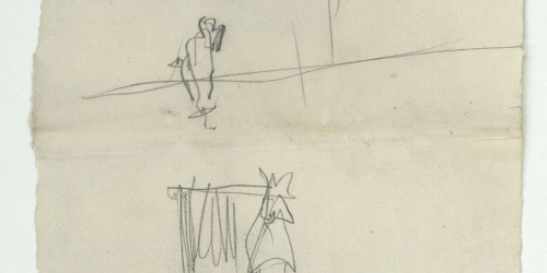 image for: Marià Fortuny - Croquis de figures a l&#039;aire lliure - Cap a 1870-1874