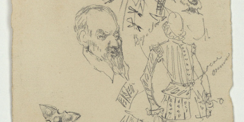 image for: Marià Fortuny - Caps i figures amb indumentària del segle XVI - Cap a 1867-1872